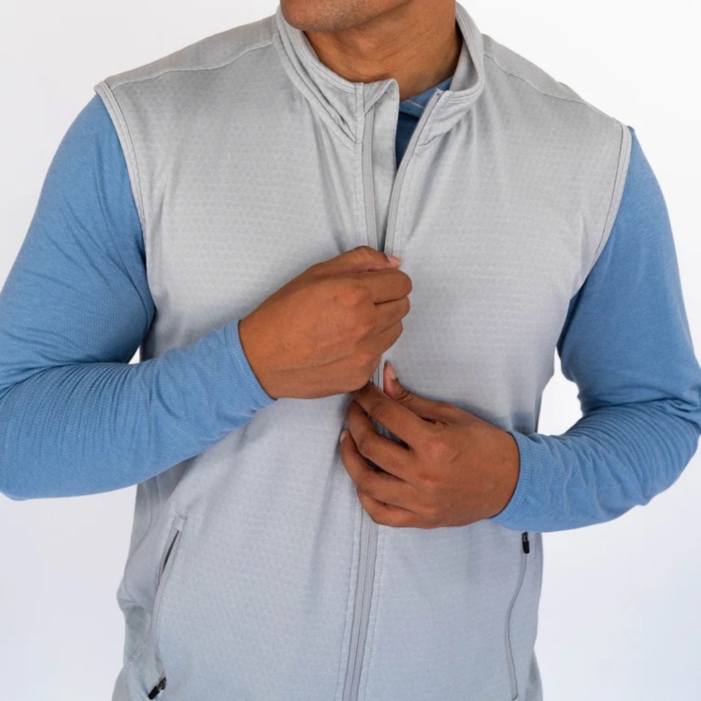 NWOT Amble Traverse Air Fleece Full Zip Vest Fleece, size XL